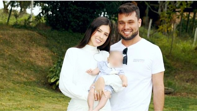 Passengers Julia Mendonça, 22, and her husband, Leonardo Silva, 27, along with the pilot, survived the helicopter crash that killed another passenger