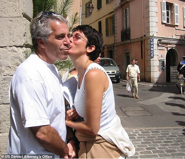 Jeffrey Epstein and Ghislaine Maxwell during one of their many trips.  The identities of 184 of their employees will become public this week.  Three will remain anonymous for another thirty days