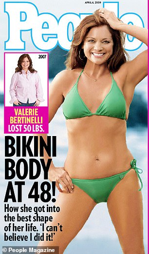 So thin: In 2009, she went on a diet to get slim for a bikini shoot for People