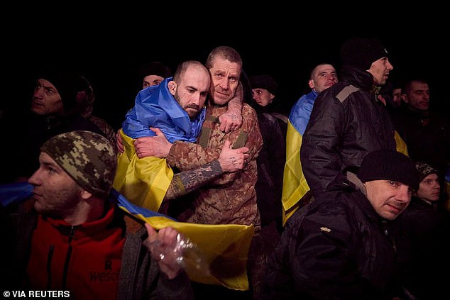 Ukraine said last month it had freed some 2,598 people from Russian captivity in 48 barter transactions