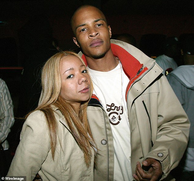 Tiny and TI pictured in 2005