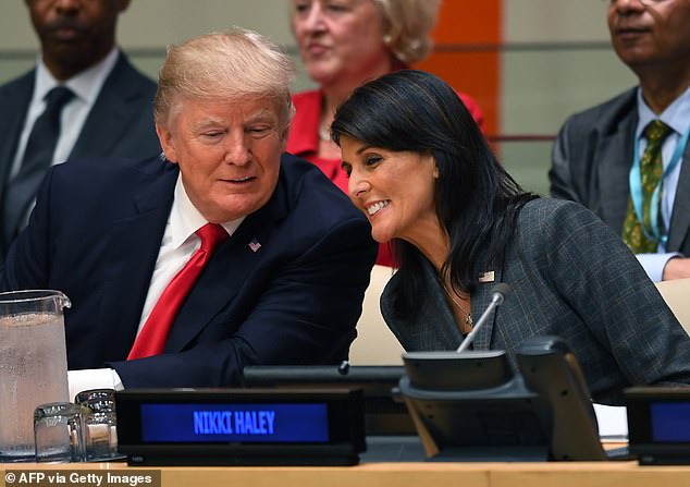 Haley, who is running in the 2024 primaries, has been pitched as a good choice for Trump's No. 2 — but many Trump allies and high-profile conservatives have spoken out against the idea.