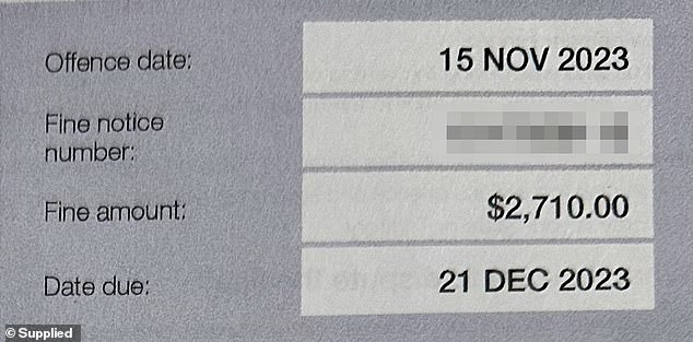 Motorists driving a car registered to a company and caught speeding on highways and tunnels in NSW face hefty fines