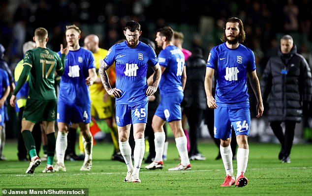 Rooney's dismissal was greeted with relief by a group of Birmingham City's senior players