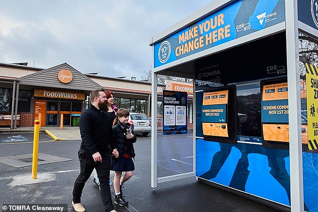 Victorians can earn 10 cents per bottle and can recycle them through the state's Container Deposit Scheme, introduced in November 2023