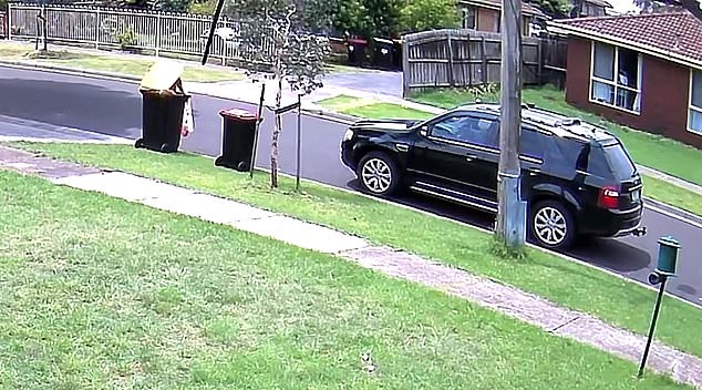 Commenters agreed that they are fine with people raiding their bins, like the man filmed (above), for extra money, as long as they are considerate of residents.