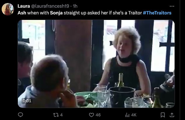 1704337713 180 Traitors viewers are in trouble as Sonja makes a VERY