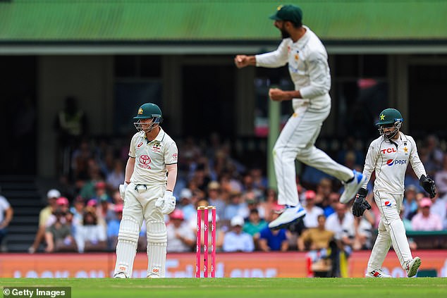 Ponting called Salman to bowl before lunch and the spinner delivered the goods