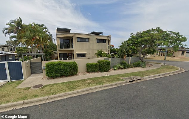 Neighbors called for a welfare check after the couple had not been seen outside their home (above) for several days