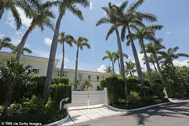 Epstein's mansion in Palm Beach (pictured) was one of several locations where he sexually abused young girls