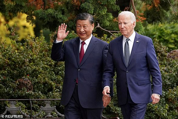 Joe Biden and Xi Jinping met last month in an attempt to thaw tensions between their countries, but Nostradamus predicted a conflict with a 'Red opponent'