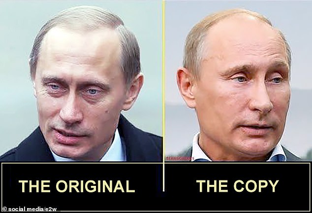 Memes and jokes continue to examine Putin's past and present performances for differences