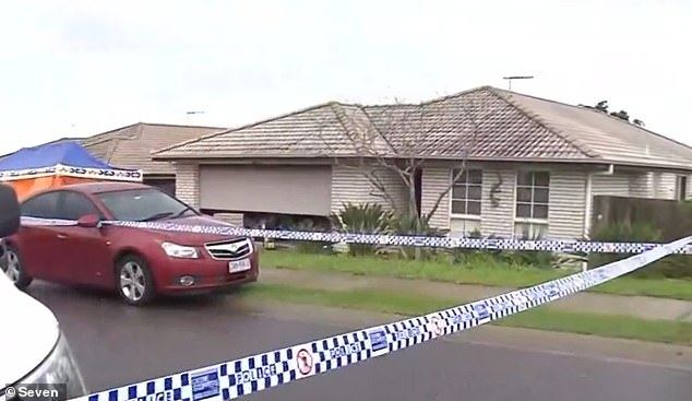 Police launched a murder investigation shortly after Mr Miller was found at his home (pictured)