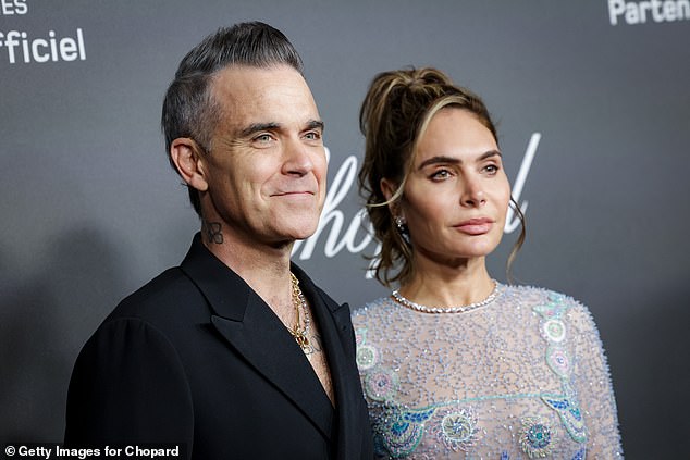 Robbie has been married to American actress Ayda Field, 44, since 2010 (pictured in 2023) and they have four children