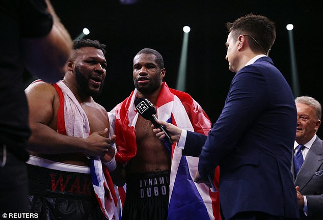 The 35-year-old American (left) lost the fight due to a TKO in the 12th round, but received the biggest payday of his career in the process