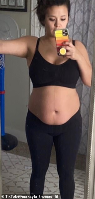 Thomas, who previously weighed 183 pounds, lost 50 pounds using her 'realistic meal prep recipes'