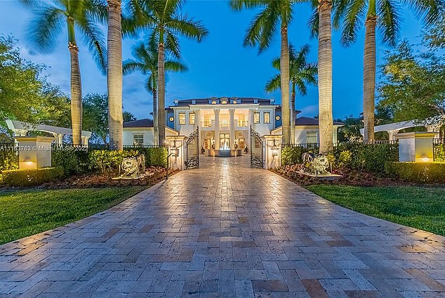 Hill purchased the seven-bedroom property in Southwest Ranches, Florida, in 2022