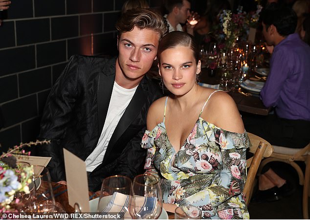 Stormi made headlines in 2017 when she welcomed a daughter with model Lucky Blue Smith, then 19 years old;  pictured 2017