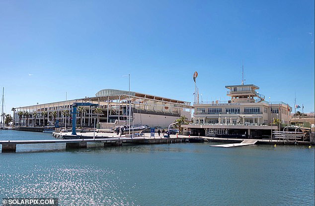 A general view of the port from the Alicante Regatta Club