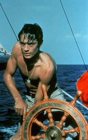 Alain Delon starred in 'Purple Noon' in 1960