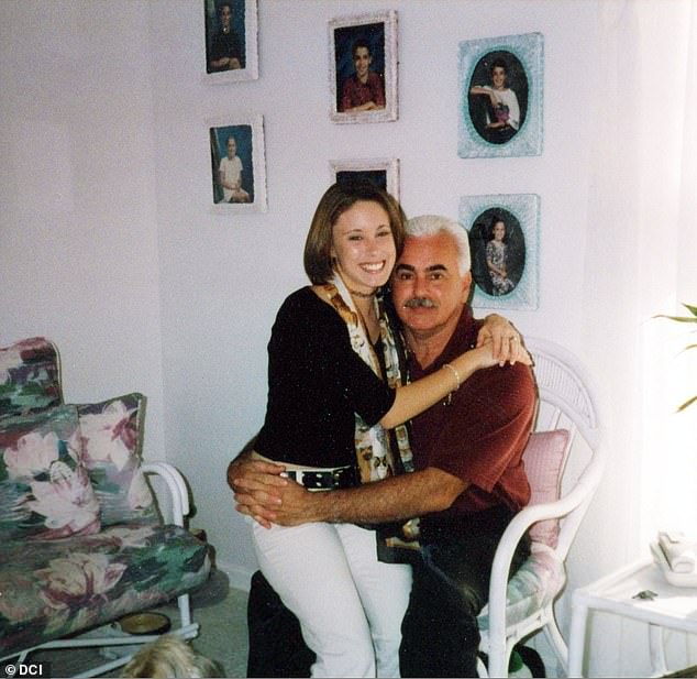 Casey and her father George before Caylee's death.  She previously accused him of sexually abusing her as a child, before doing the same to her daughter