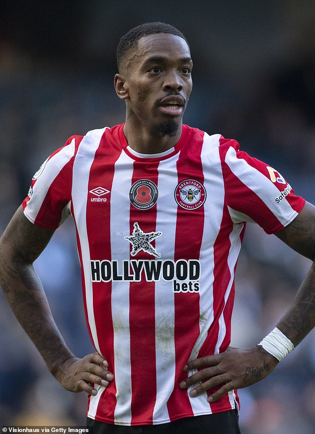 Brentford striker Ivan Toney has just 18 months left on his current contract and the club have resigned to losing him in the summer