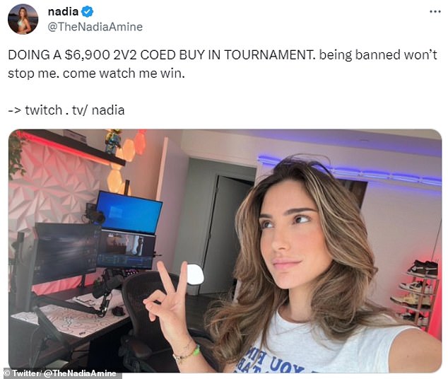 1704444957 301 39World39s Best39 Call of Duty player Nadia Amine claims she39s