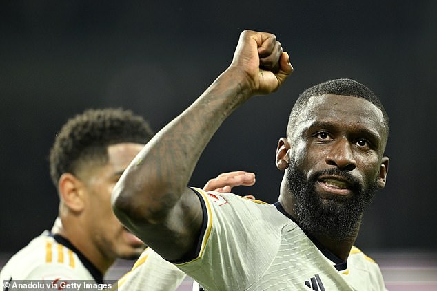 German international Antonio Rudiger scored Madrid's winning goal against Mallorca