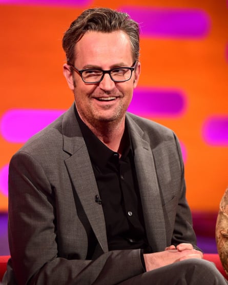 Matthew Perry on the Graham Norton Show in 2016.
