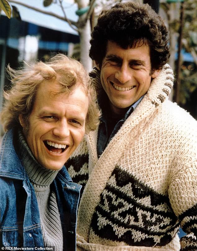 The original series ran for four seasons on ABC from 1975 to 1979.  Pictured are Soul and Glaser in a publicity photo