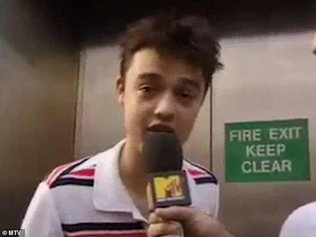 In a nod to the family passion for Liam's band Oasis, a 1998 video shows an 18-year-old Pete queuing to buy the album, being asked by the interviewer: 'Can you sum up Oasis for me in one sentence?  '