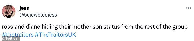 In response to the unexpected family connection, viewers took to X - formerly known as Twitter - to share their complete surprise