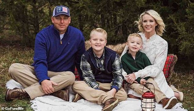 Lucinda Mullins, 41, mother of two boys, regularly underwent kidney stone surgery that became infected and septic, causing her to lose both her legs and arms