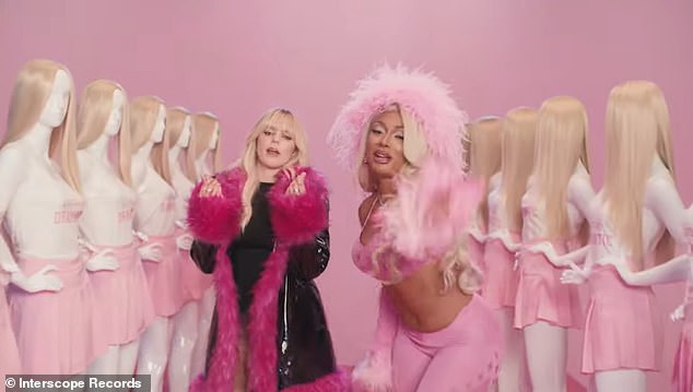 The Not My Fault music video also features clips from the Mean Girls musical film releasing next week.  Mean Girls, the reboot, which sees Renee reprise her role as Regina George after starring in the musical adaptation, opens in theaters on January 12.