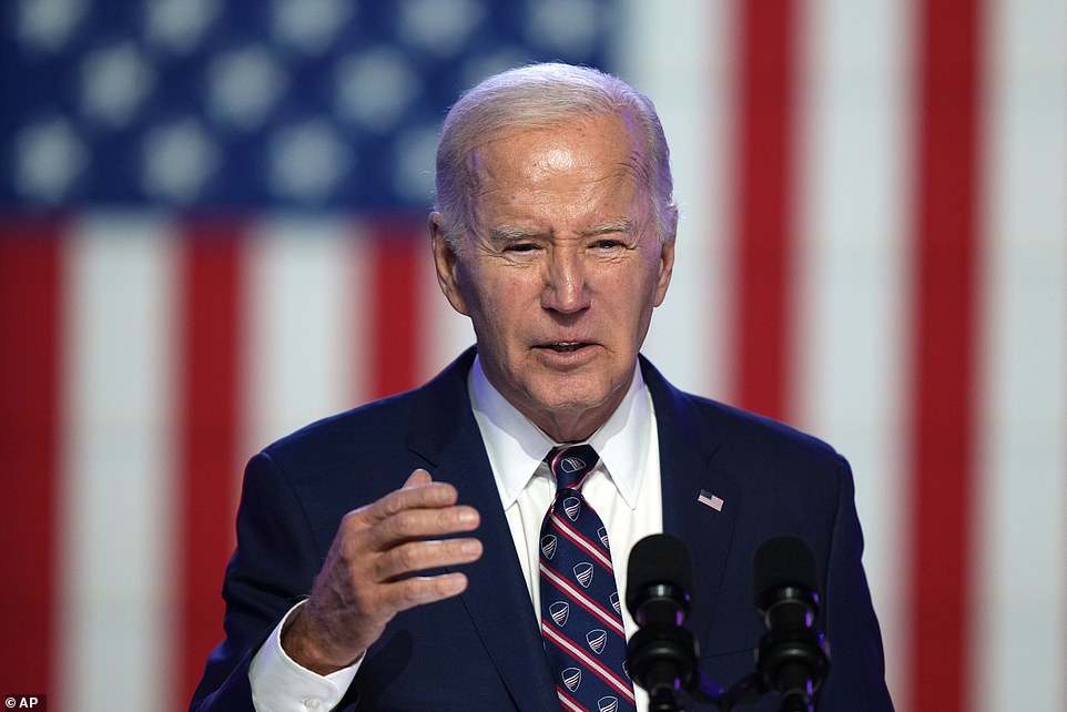 1704498579 462 Biden says 39we almost lost America39 in his campaign speech