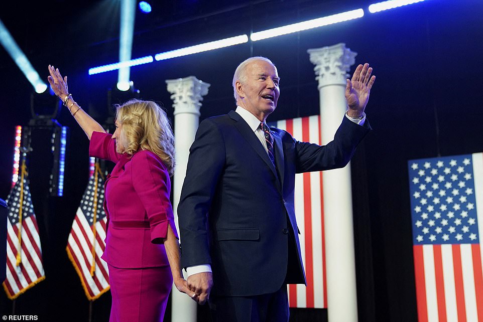 1704498583 193 Biden says 39we almost lost America39 in his campaign speech