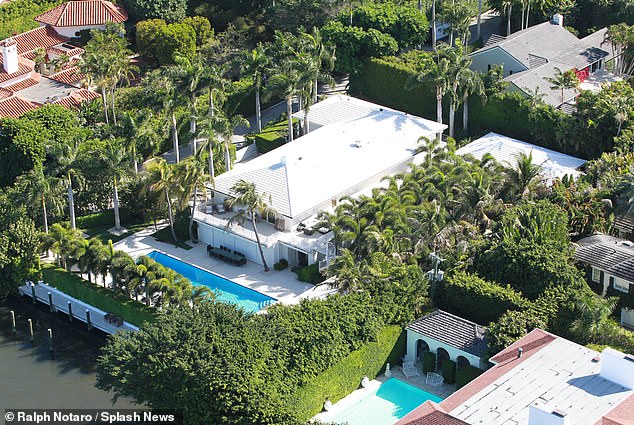 Epstein's Palm Beach waterfront mansion is less than two miles from Mar-a-Lago