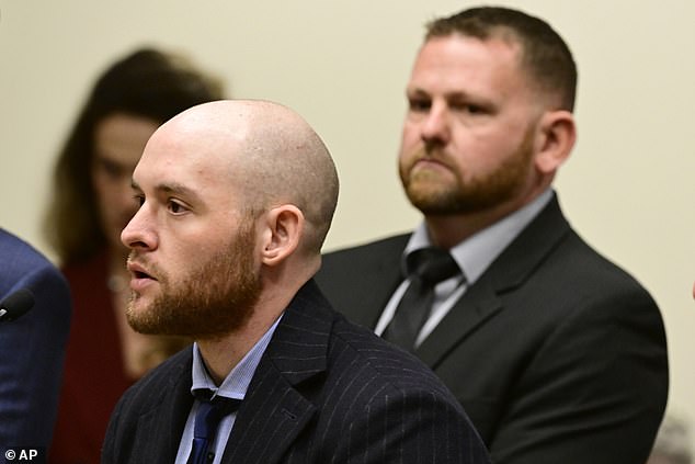 Former officer Jason Rosenblatt (pictured left) was acquitted of all charges by the Colorado jury