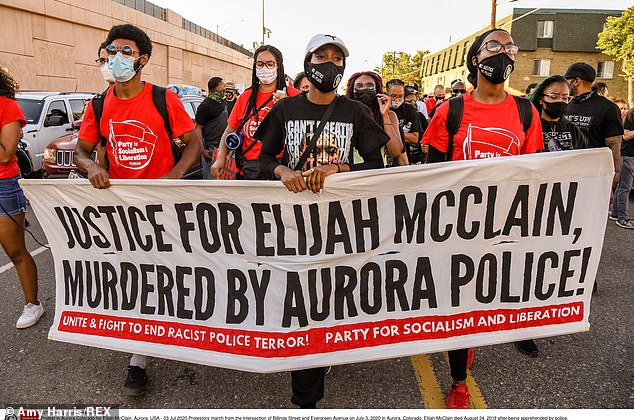 McClain's death received widespread attention last year during protests against racial injustice and police brutality following the killing of George Floyd in Minneapolis.