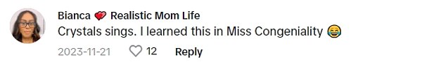 And other social media users flocked to the comments section to praise the advice as one person wrote: 'This video just upgraded me'