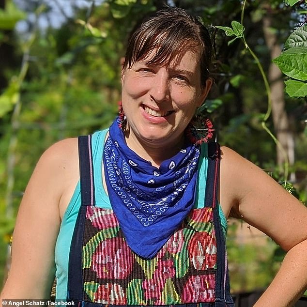 “It sounds like someone opening a bottle of soda or something like a snake hissing,” said Angel Schatz, a volunteer with the Austin-based Central Texas Mycological Society (pictured).