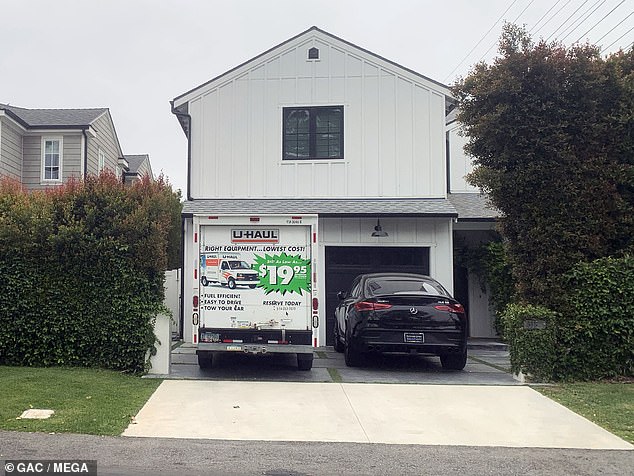 It may not have been April Fool's Day, but a crafty Madix enlisted the help of friends and even hired a U-Haul for her prank, exploiting the sensation of 'Scandoval' by moving boxes out of her house in full view of photographers.