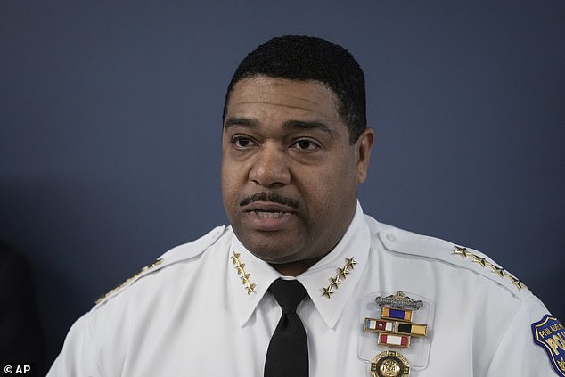 Then-Police Commissioner John Stanford (pictured) fired DEI officer Leslie Marant, 57, who began her role in April 2022, during a meeting Tuesday morning