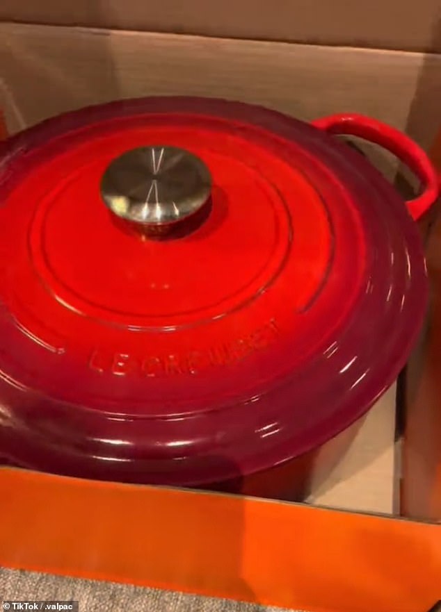 The brand is best known for its enameled cast iron pots and pans