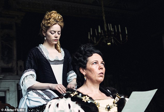 “I realize that advice is complete nonsense because the majority of women I look up to in this industry, many of whom are in this room, have proven that as time goes on, life and work only become more interesting and fulfilling.” ;  seen with Olivia Colman in The Favorite