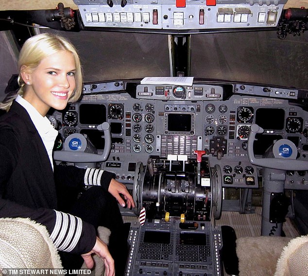 Marcinkova was Epstein's long-time assistant and regular pilot of his so-called 'Lolita Express' private jet