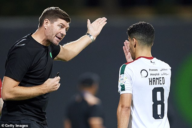 Gerrard made the move to the Saudi Pro League at an important time in his managerial career