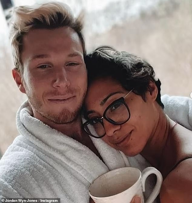 It emerged that Karen had split from her husband Jordan in October after they married last year, describing the ceremony as a 'fairy tale' at the time