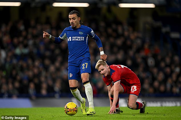 Malo Gusto set up Armando Broja for his opening goal and claimed his fourth assist of the season in all competitions