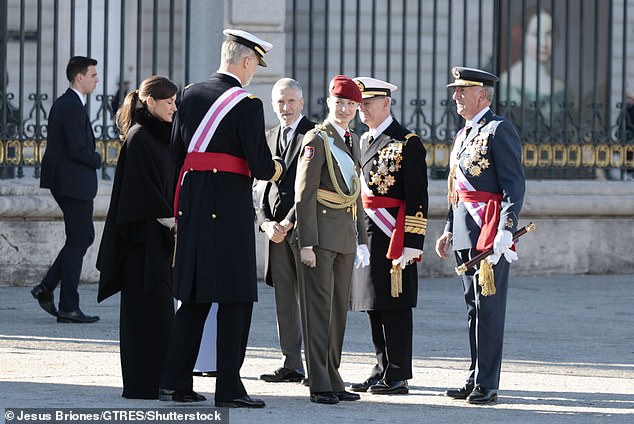 After a year at the academy, Leonor is expected to move to a naval academy in Spain before undertaking her final year of training at the General Air Academy